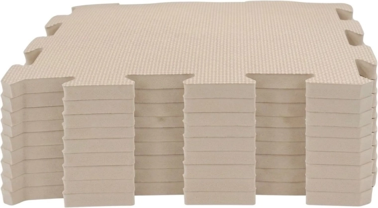 NIDO NIDO tapis de jeu en mousse puzzle sandstone (9 pièces)