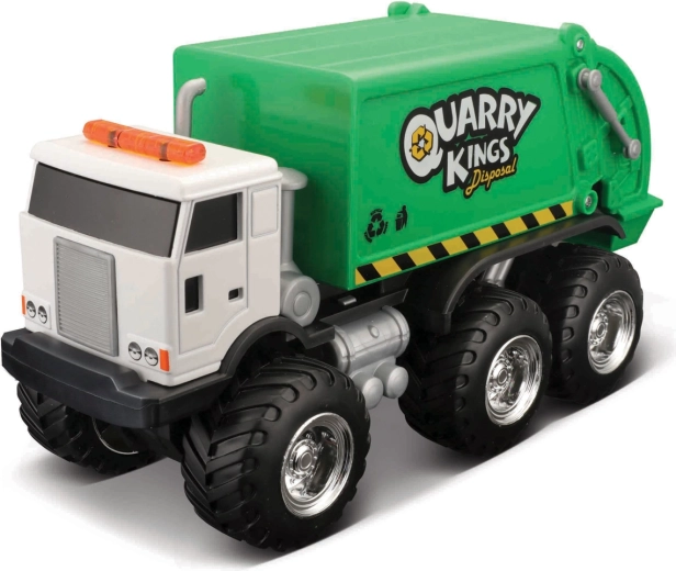 Maisto Builder Zone Quarry Monsters camion poubelle