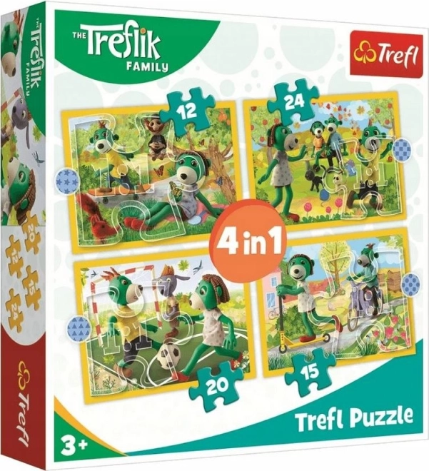 Puzzle Treflíci : Amusement 4-en-1