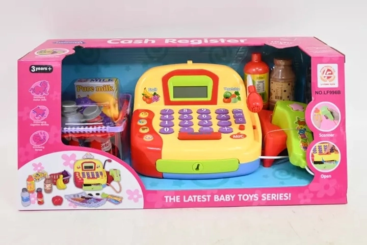 Caisse enregistreuse pour enfants avec calculatrice