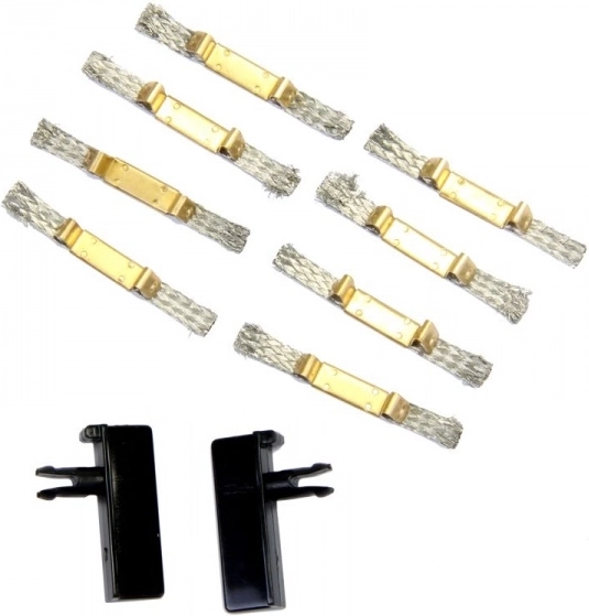 Balais de contact et guides pour voitures Evolution