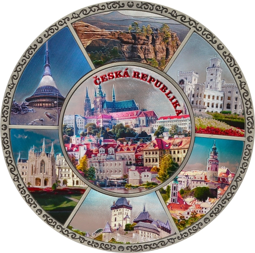 Assiette décorative République tchèque Sparkys