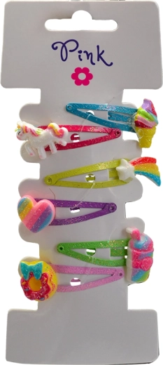 Barrettes Sparkys 6 pcs