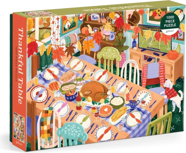 Puzzle Galison Jour de Thanksgiving, 1000 pièces