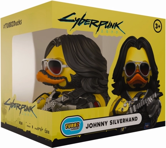 Tubbz canard CYBERPUNK 2077 – figurine de collection Johnny Silverhand