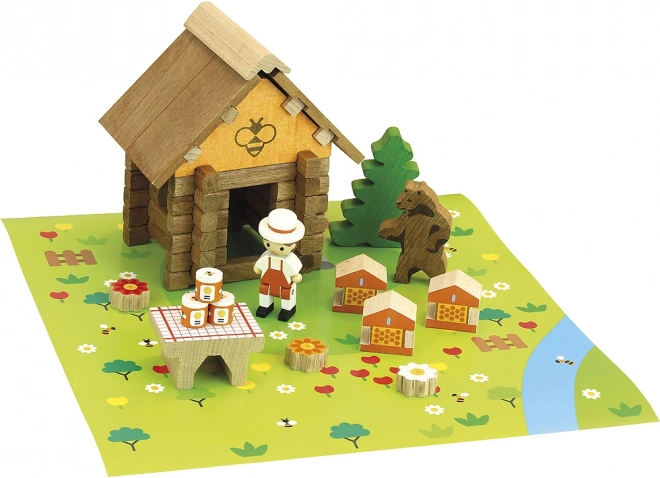 Jeujura construction en bois rucher 50 pièces