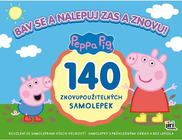 Peppa Pig – amusement avec des autocollants réutilisables