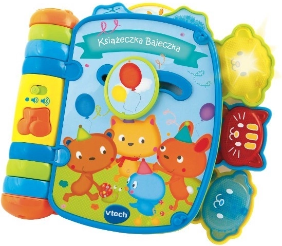 Livre chantant pour enfants avec animaux et petites lumières