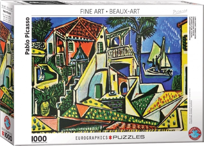 Puzzle Paysage méditerranéen 1000 pièces EUROGRAPHICS