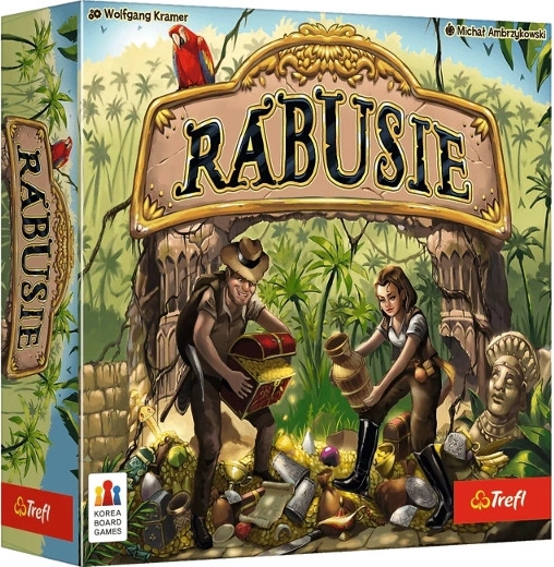 Rabusie – jeu de cartes familial sur le partage des trésors