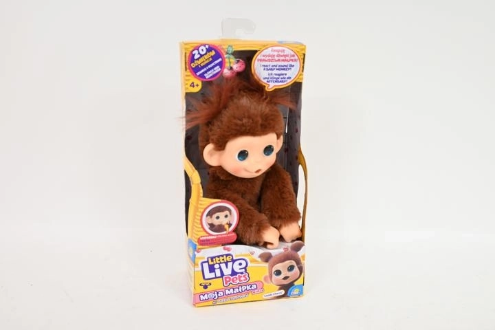 Little Live Pets My Baby Monkey Minis petit singe Chikki Cherry - 1 pièce
