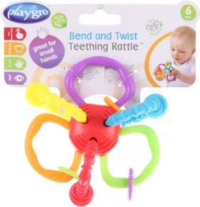 Playgro balle avec poignées de dentition