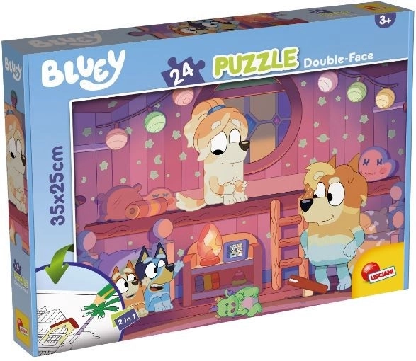 Puzzle recto-verso 24 pièces Bluey