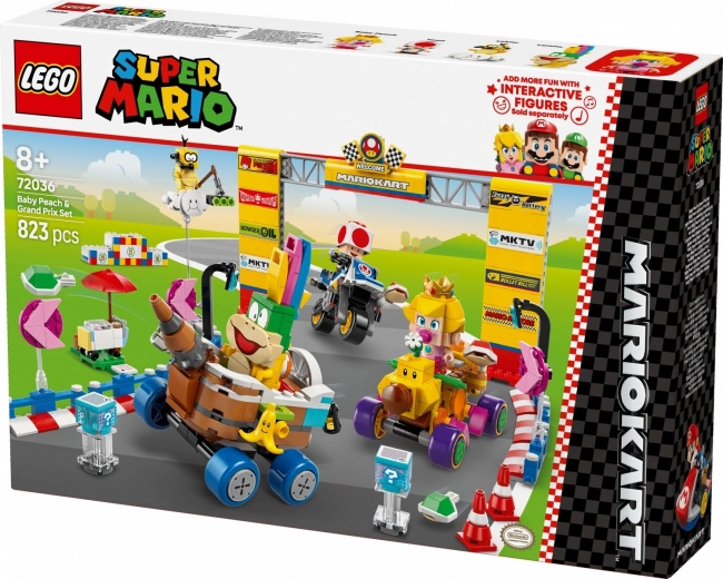 LEGO Super Mario Baby Peach et set Grand Prix