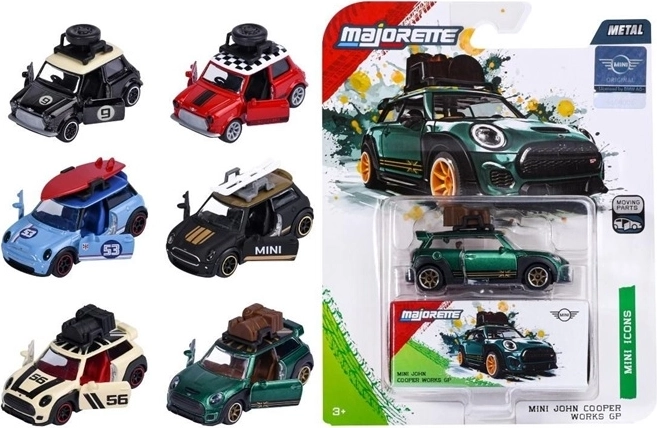 Majorette Mini Deluxe, coffret de 6 petites voitures