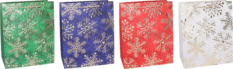 Sac cadeau de Noël S 18 × 23 × 8 cm - 1 pièce