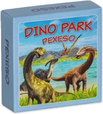 Pexeso Dino Park dans une boîte