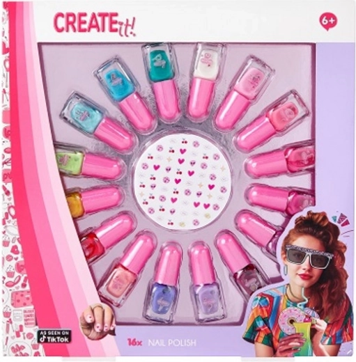 Create It! coffret de vernis à ongles 16 pcs