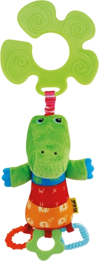 K’S KIDS crocodile textile KrokoBloko avec attache pour poussette