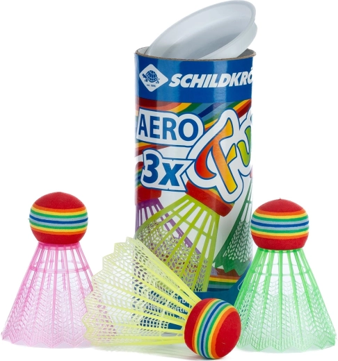 Volants de badminton SCHILDKRÖT Aero Fun, 3 pcs