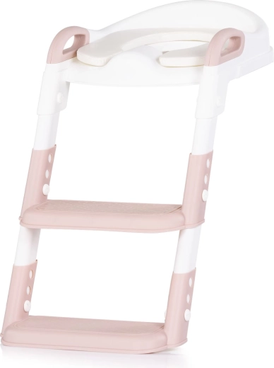 Siège WC pour enfant avec marchepieds Chipolino Kiddy Rose