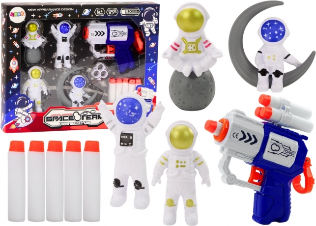 Set pistolet à fléchettes souples Kosmonauti