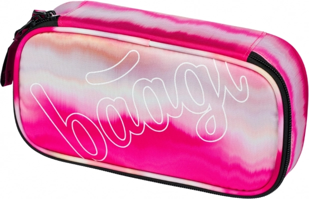 BAAGL Trousse étui Skate Pink Stripes