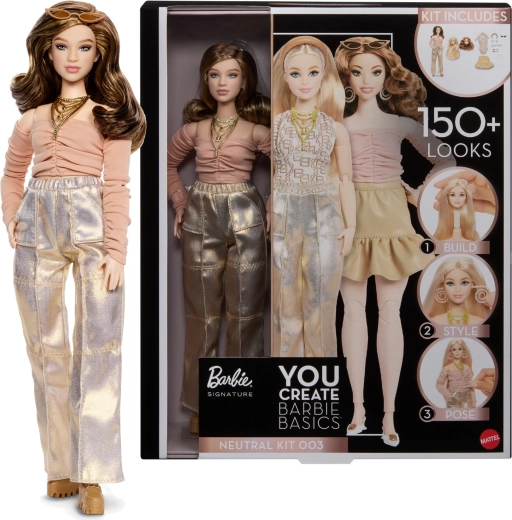 Barbie Signature You Create – poupée premium personnalisable avec accessoires, set neutre