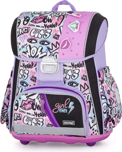 Cartable scolaire Premium Funny Girl – ergonomique, léger et réfléchissant