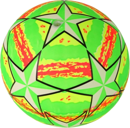 Balle en caoutchouc 22 cm verte