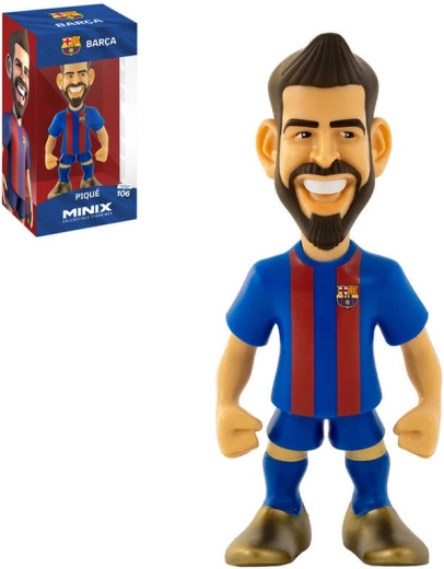 Figurine de collection Minix Gerard Piqué (FC Barcelona) - 1 pièce