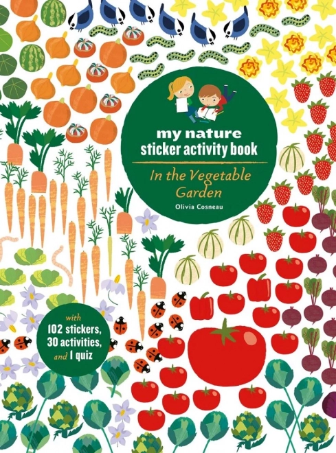 Chronicle Books livre d’activités avec autocollants My Nature : Au potager