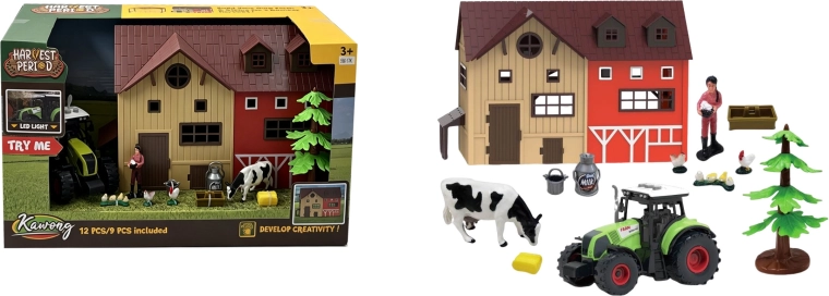 Grande ferme PLEJO avec accessoires