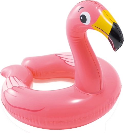 Intex bouée de natation gonflable flamant rose 76 × 55 cm