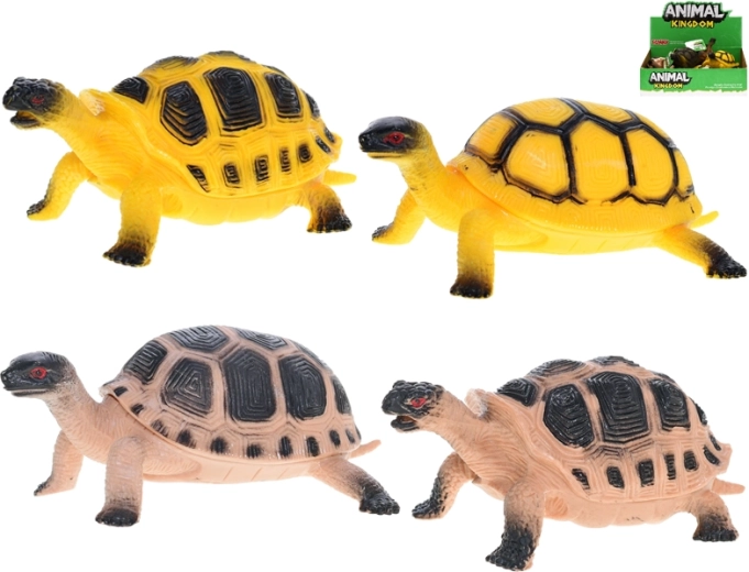 Figurine en plastique tortue 12 cm