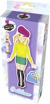 poupée magnétique à habiller outdoor