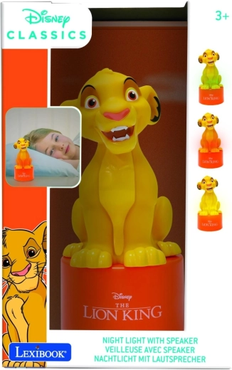 Veilleuse Lexibook avec haut-parleur Le Roi Lion Simba