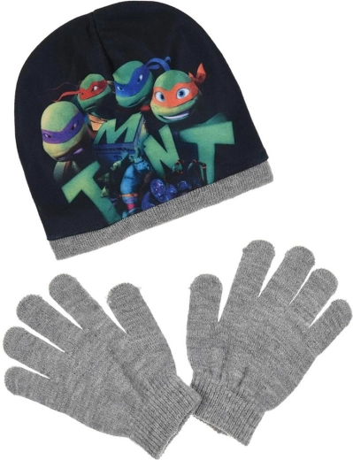 Bonnet et gants Tortues Ninja