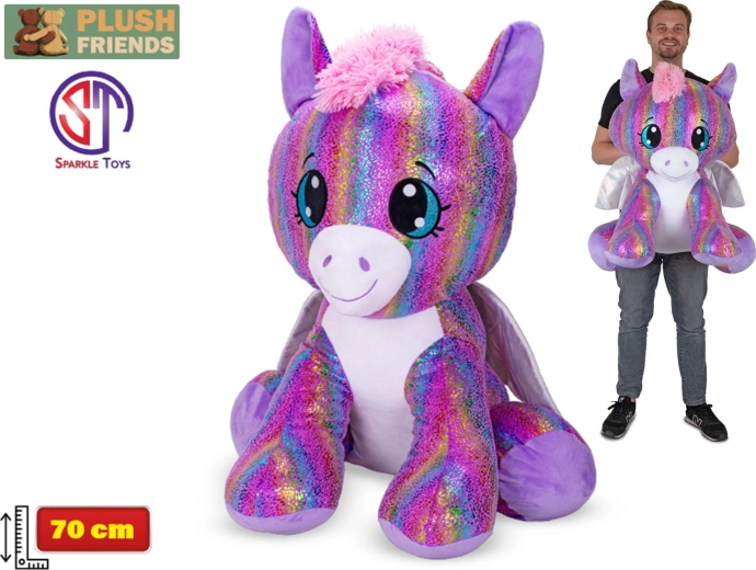 Pégase en peluche Star Sparkle 70 cm