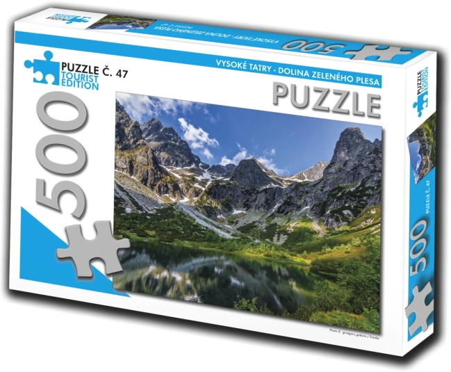 Puzzle Édition Touristique Hautes Tatras – Vallée du Lac Vert 500 pièces