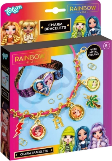 Kit de fabrication de bracelets avec breloques RAINBOW HIGH