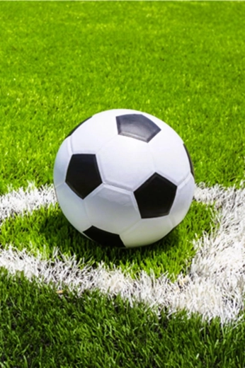 Couverture polaire football 100 × 150 cm