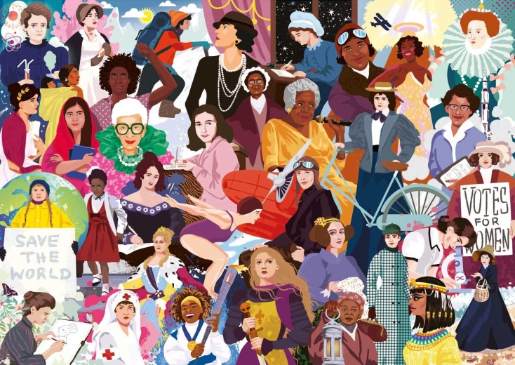 Puzzle Femmes Iconiques 1000 pièces EDUCA