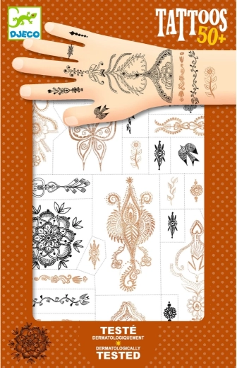 Djeco tatouages bijoux orientaux