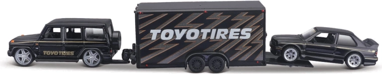 Maisto Design Team Haulers Mercedes-Benz Classe G et BMW Série 3 M3 1988 1:64
