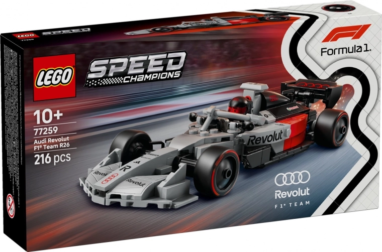 LEGO Speed Champions – voiture de course AUDI Revolut F1 Team R26