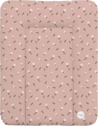 Ceba Baby matelas à langer souple pour commode 50 × 70 cm basic petite blossoms