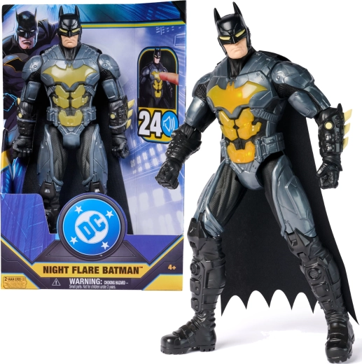 Figurine Batman Night Flare 30 cm avec effets lumineux et sonores