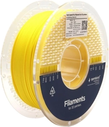 Filament PLA Haute Vitesse 1,75 mm, 1 kg, jaune
