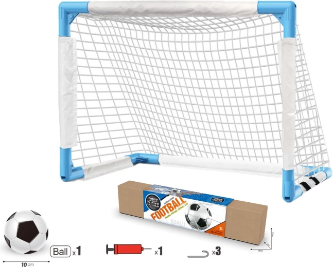 But de football pour enfants avec ballon et pompe